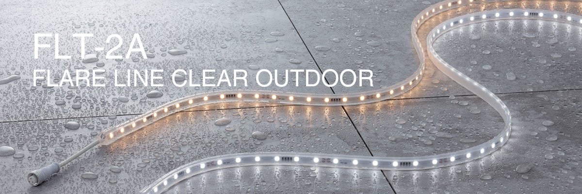 FLT-2A Flare Line Clear Outdoor Module / bandeau LED flexible et étanche 