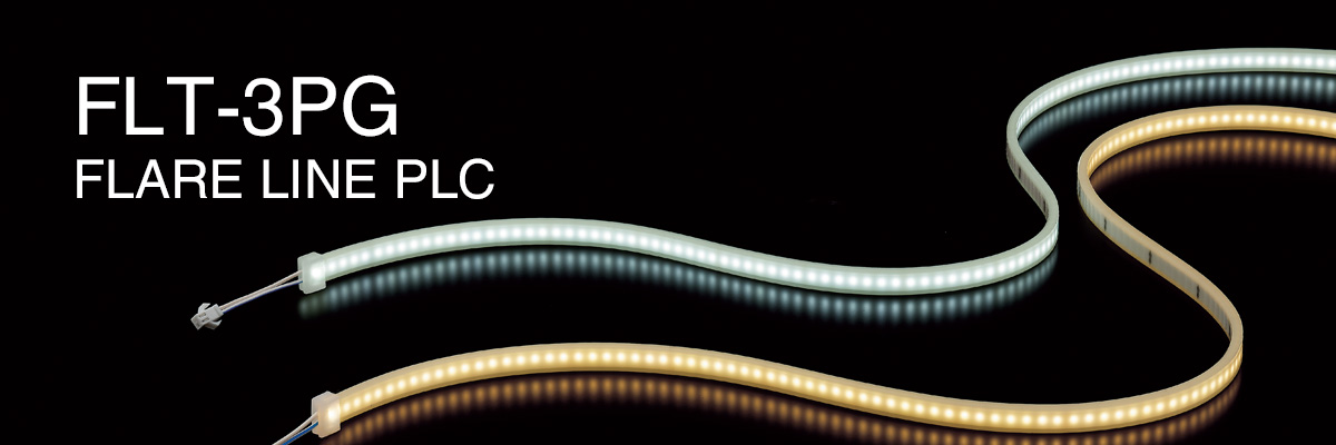 FLT-3PG Flare Line PLC LED Flexible tape light 