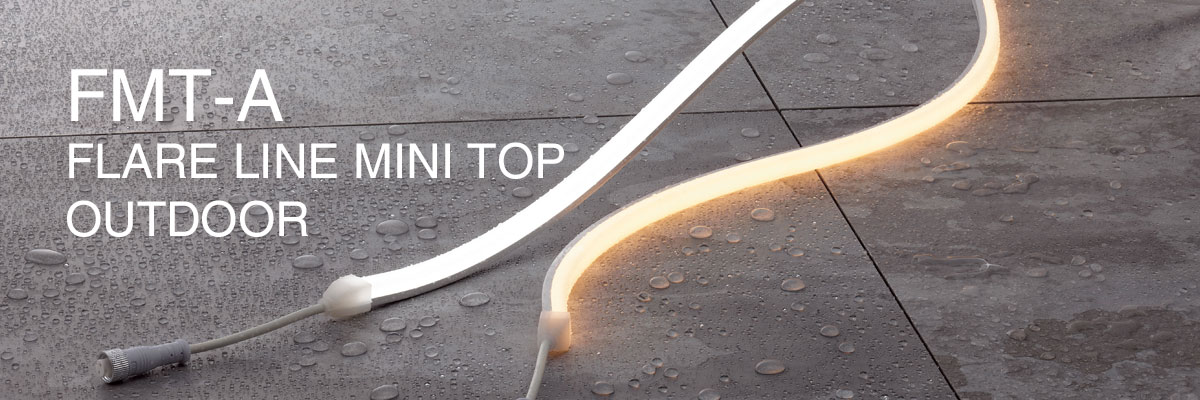 FMT-A Flare Line Mini Top Outdoor Module LED Flexible dotlless et étanche 